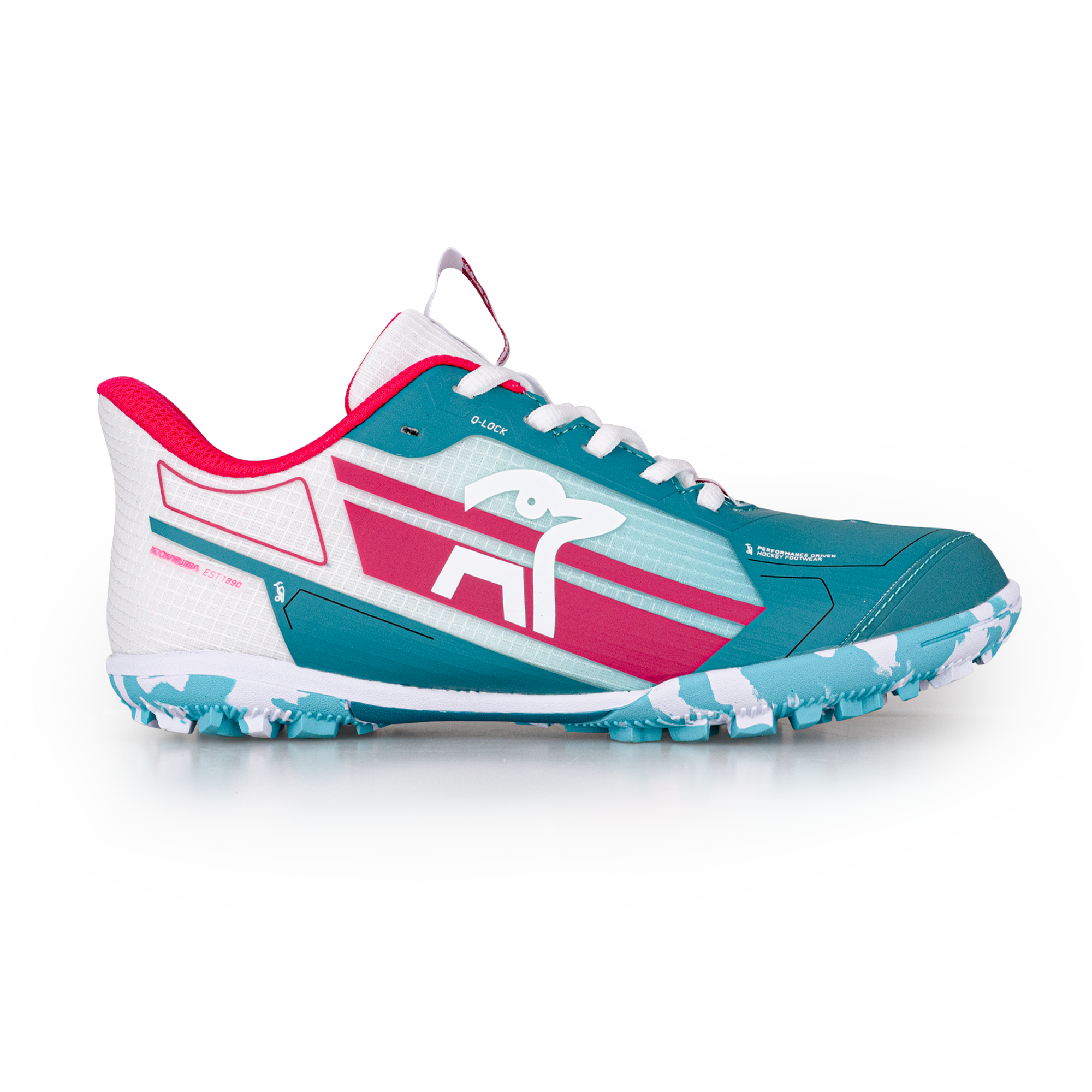 Kookaburra Orbit Hockey Shoes Mint/Pink 25/26 | ONE Sports Warehouse